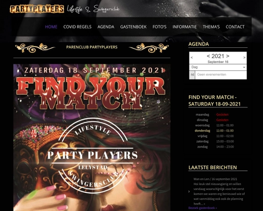 PartyPlayers parenclub Lelystad Logo